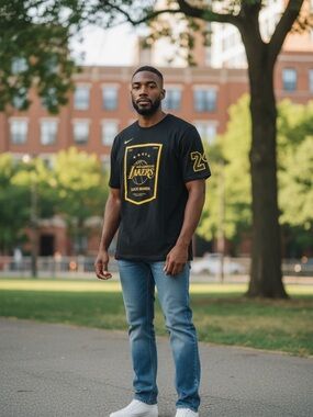 Nike Kobe Bryant Banner Night Dri-Fit T-Shirt size XXL